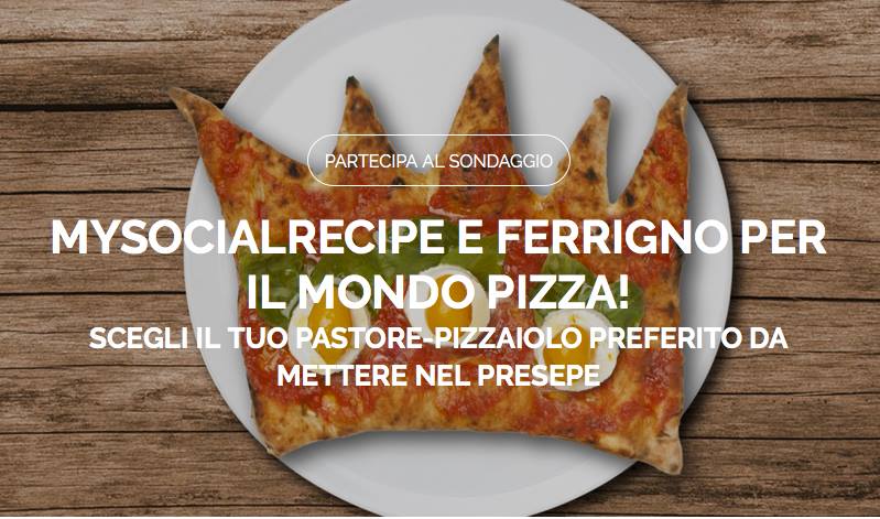 Sondaggio Pizzaiolo Mysocialrecipe