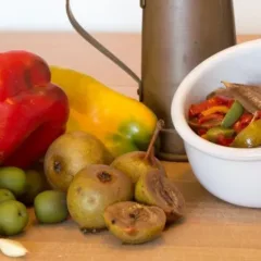 Insalata di pera lardara