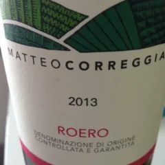 Azienda Agricola Matteo Correggia, Roero 2013