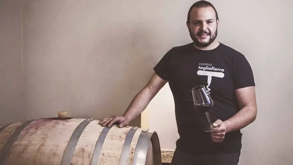 Raffaele Tagliafierro, titolare della cantina