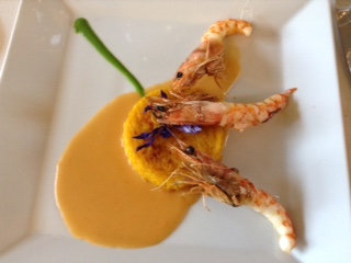 Trattoria Visconti, Tortino di riso ai gamberi