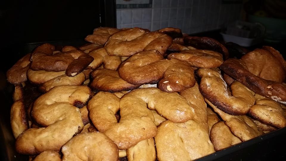 Preparazione dei Susamielli, I dolci appena sfornati