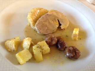 Trattoria Visconti, Medaglione di faraona