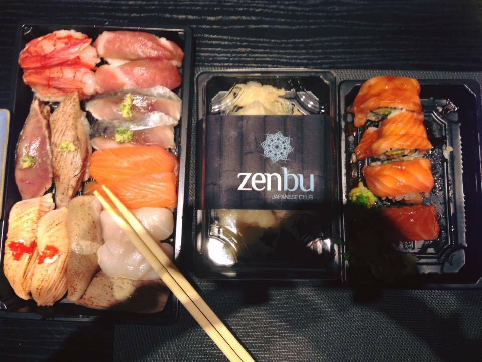 Capodanno fusion,  Zenbu Sushi Set Box Di Capodanno