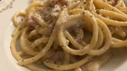 Da Checchino, bucatini alla gricia