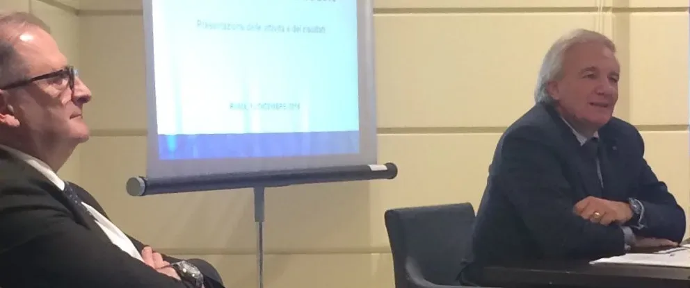 Il Presidente di Federdoc Riccardo Ricci Curbastro durante la conferenza stampa