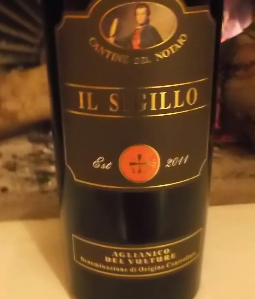 Il Sigillo Aglianico del Vulture Doc 2011 Cantine del Notaio