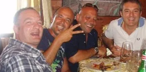 Ivan Pavia con Gerardo Vernazzzaro, Antonio Pesce e Massimo Di Renzo