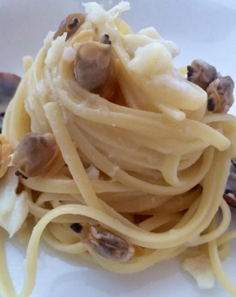 Linguine con vongole e baccala