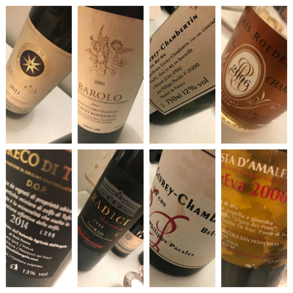 Piazzetta Milu', vini e champagne