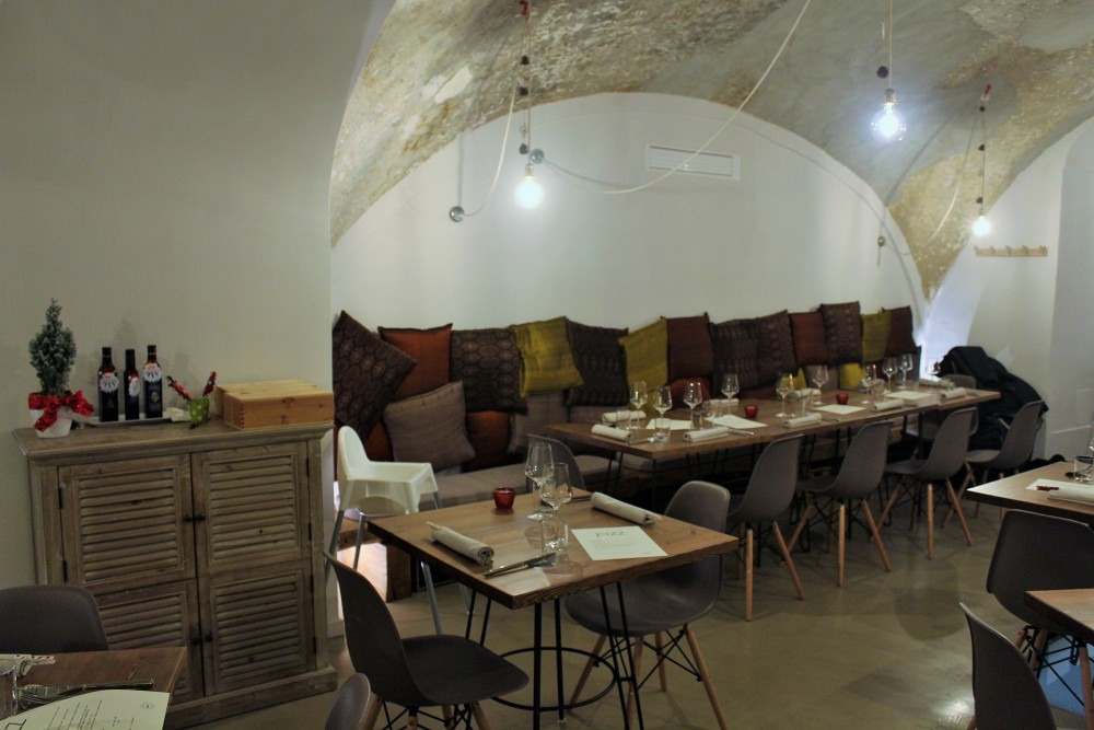 Bistrot 26, parte della sala con volta