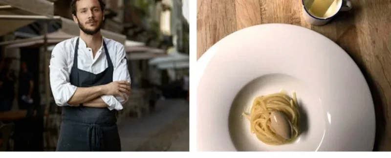 Alici salate di Procida per il piatto di Marco Ambrosino