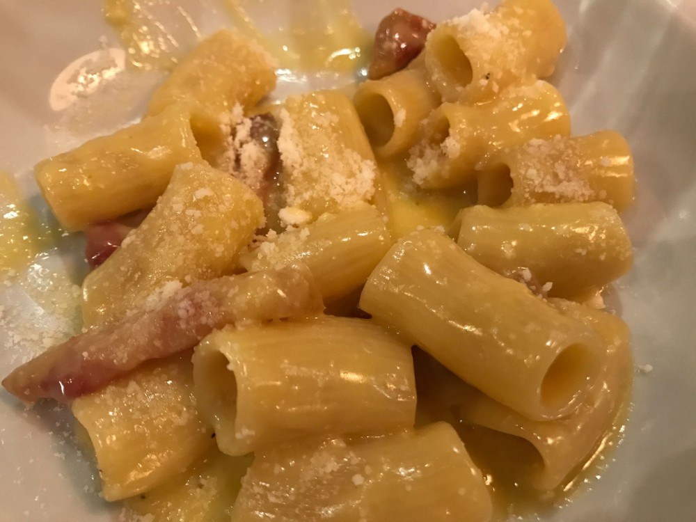 L'Arcangelo, la carbonara