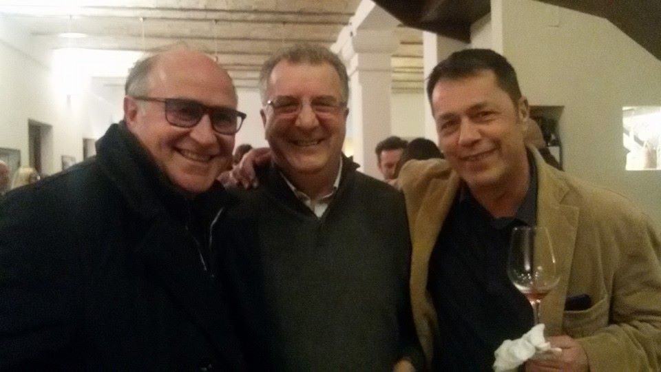 Andrea Beccaceci con Peppino Tinari e Daniele Zunica