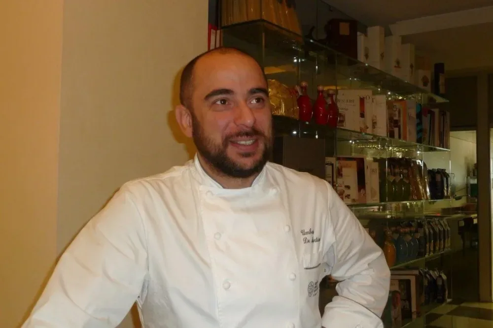 Florian Maison, lo chef, Umberto De Martino da Sorrento al quale chiedo con parole sue, nun me lassa', nun darme stu turmiento