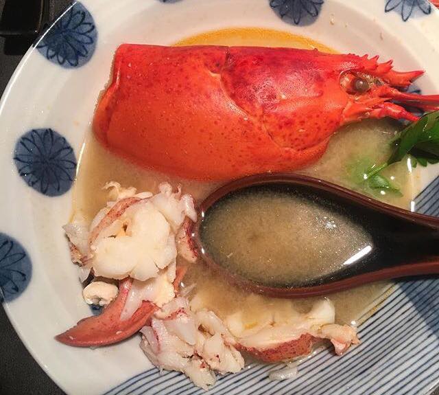 Japit, Zuppa di Astice e Cicale di Mare, Dashi e Miso