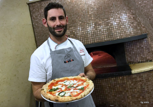 Giu Giu Tommaso Mastromatteo pizza Margherita