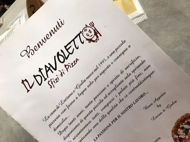 Il Diavoletto Caserta la carta