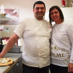 Luigi Cippiteli con la moglie Imma