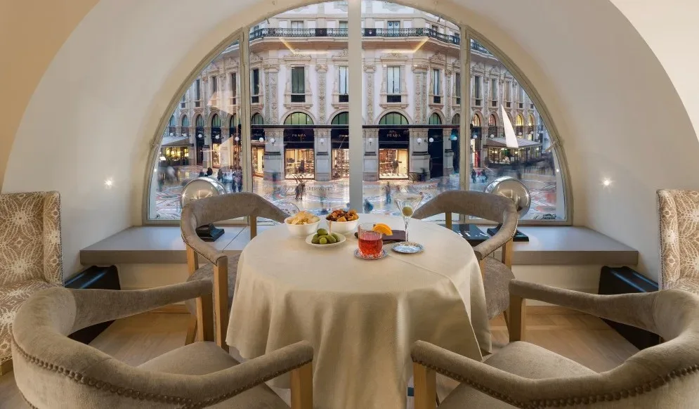 Ottagono, vista Galleria