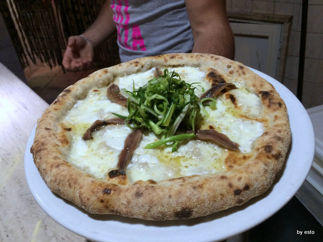 Picinisco Bellavista Emanuele De Vittoris  Pizza con puntarelle