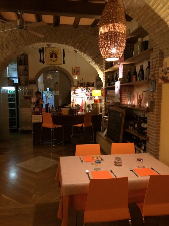 Rocca del Gusto, la sala