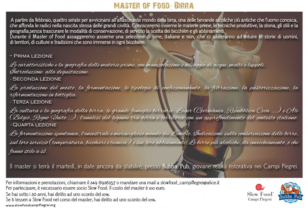 Master of Food Birra