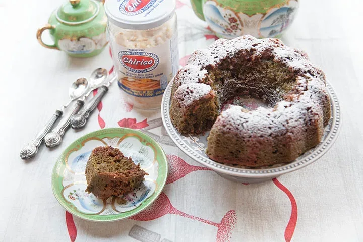 Ciambella al te' matcha