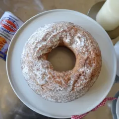 Ciambella al grano cotto e arancia