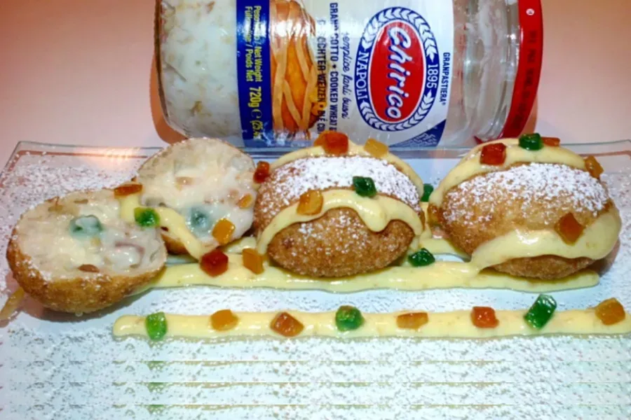 Frittelle di Pastiera Napoletana