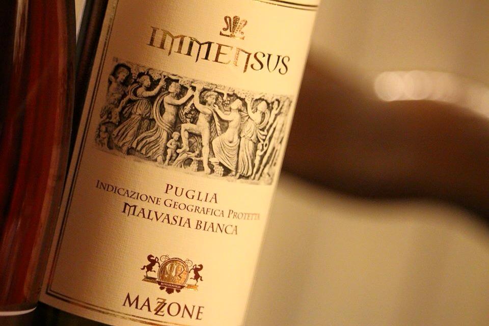 Malvasia Immensus azienda Mazzone