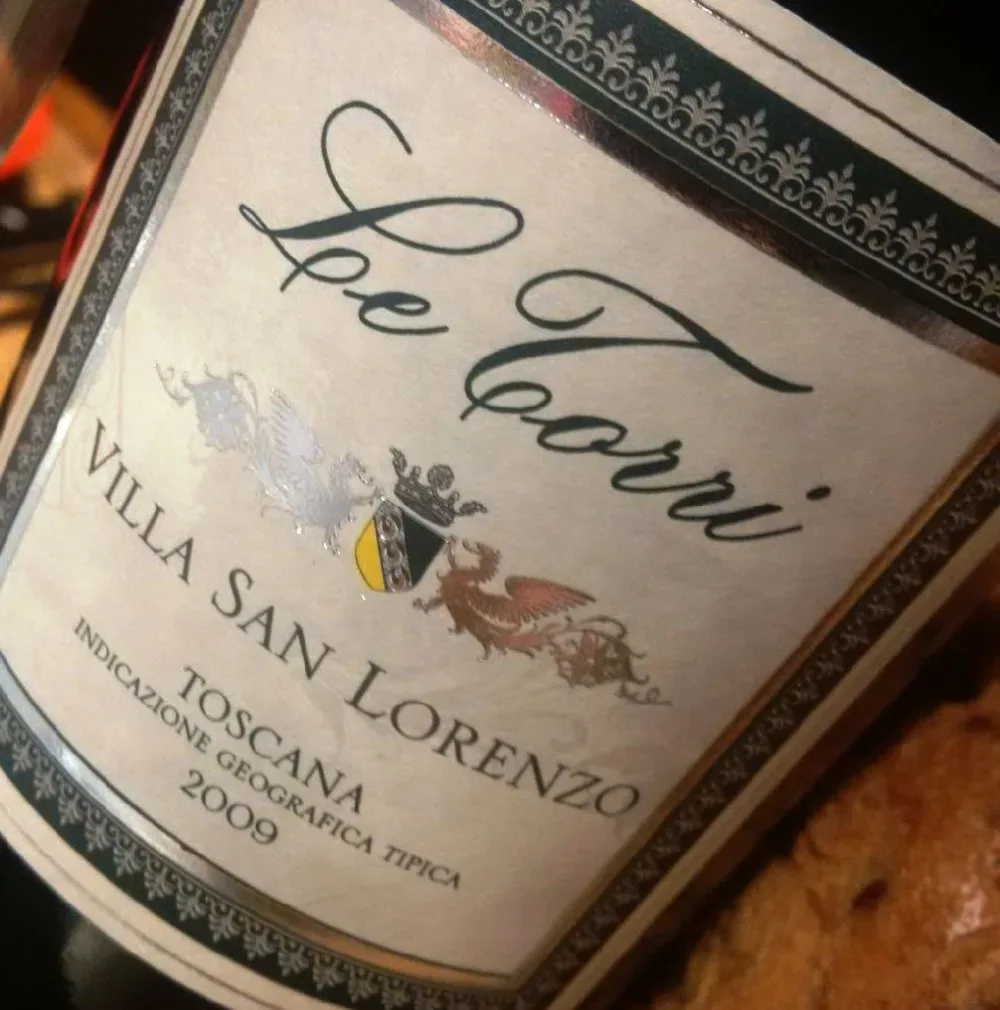 Villa San Lorenzo I.G.T Toscana 2009, Le Torri