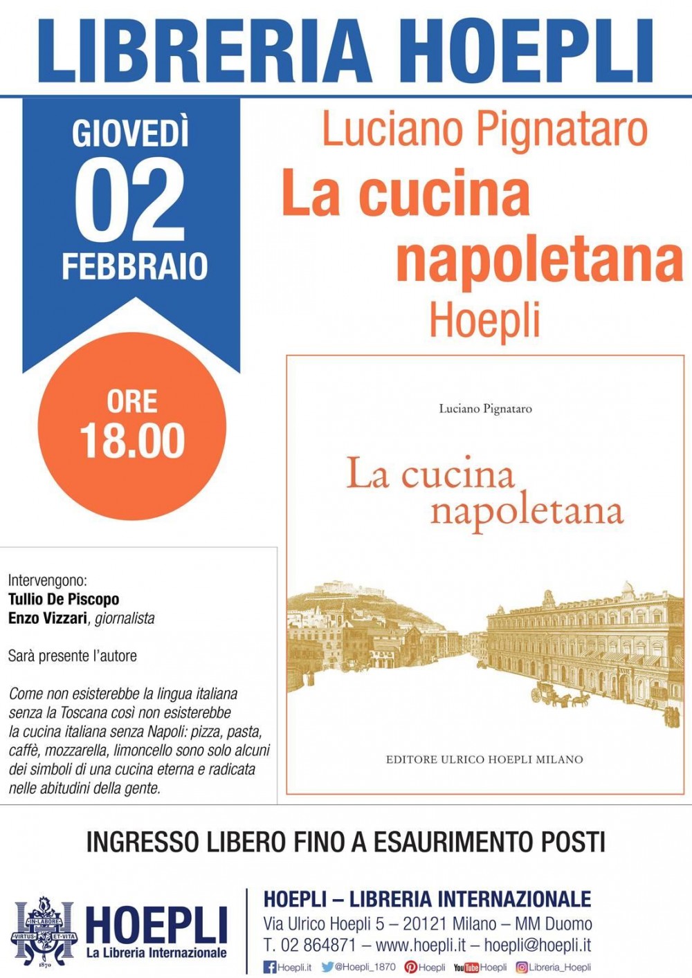 Presentazione Libro La cucina napoletana