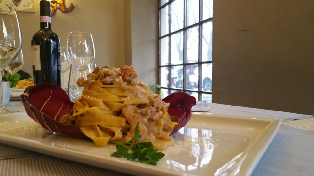 Gran Trattoria Amabile, tagliatelle fresche