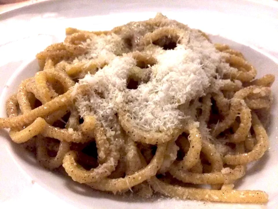 Al Pompiere, la cacio e pepe