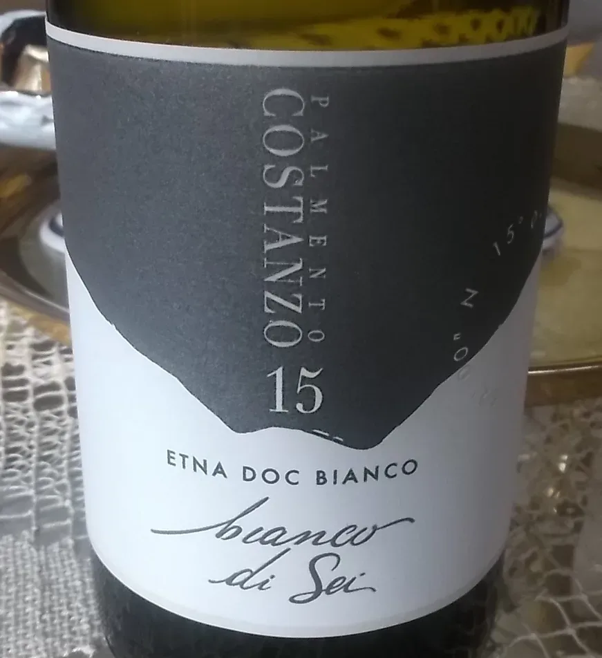 Bianco di Sei Etna bianco Doc 2015 Palmento Costanzo