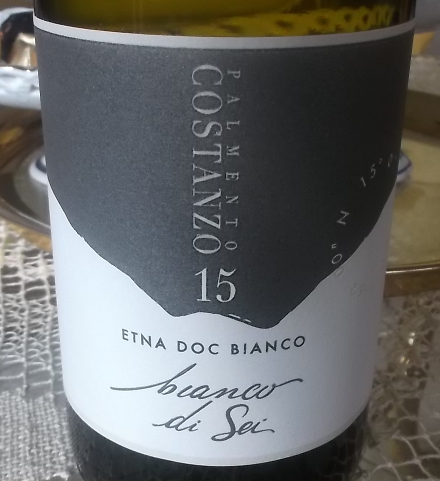 Bianco di Sei Etna bianco Doc 2015 Palmento Costanzo