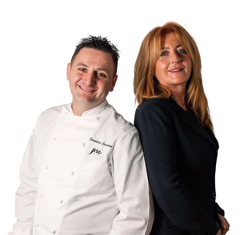 Chef Domenico Iavarone con Jose' Confuorto