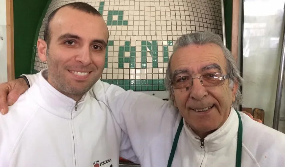 Domenico Giaccio con il figlio Gaetano