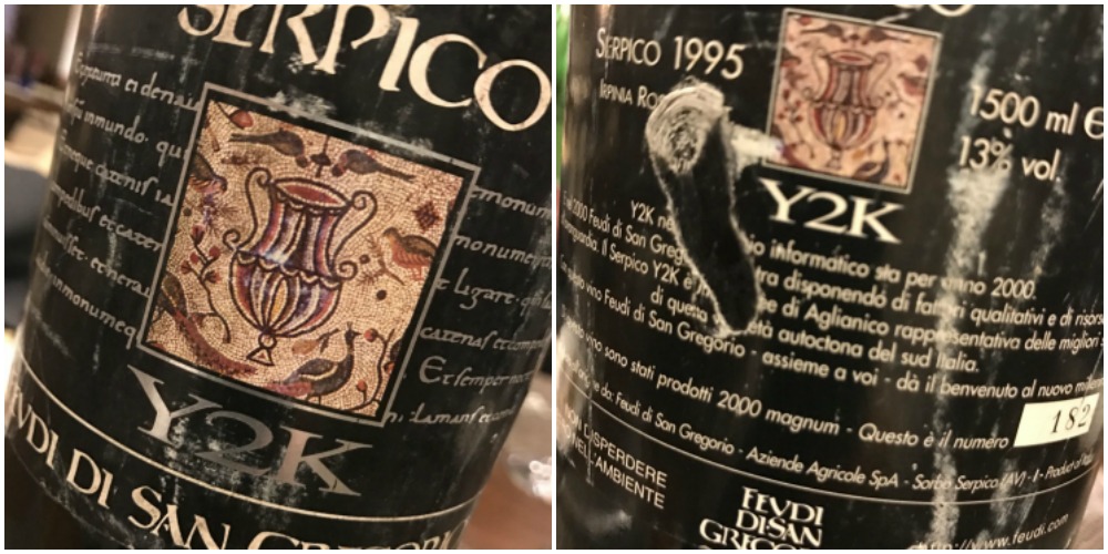 Feudi di San Gregorio, Serpico Y2K 1995