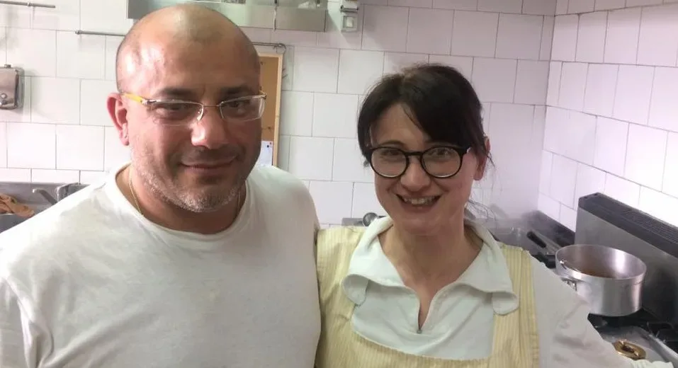 Giovanni Bilotti e la moglie