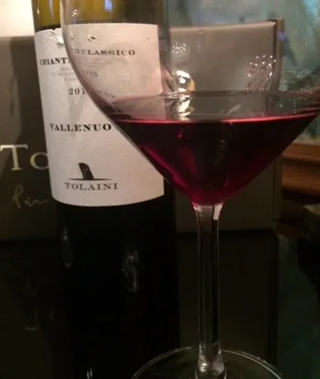 Lo splendido colore del Vallenuova Chianti Classico