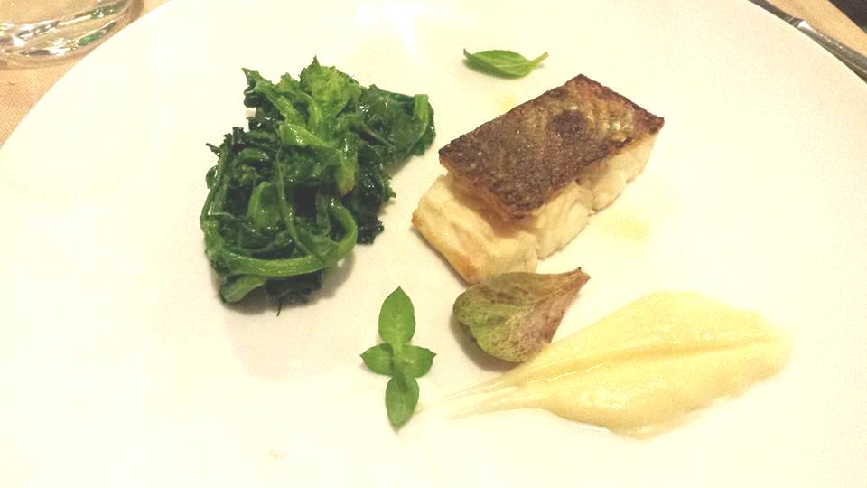 Pensando a Te, spigola con friarielli