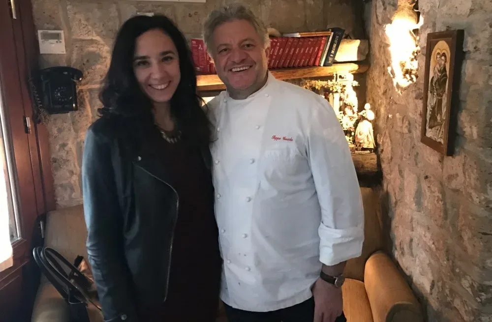 Peppe Guida e Sara Porro