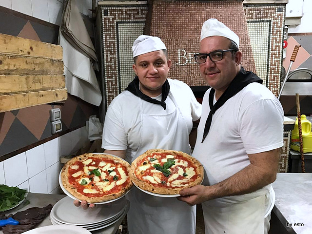 Pizzeria Bellini Carmine Russo il pizzaiolo Alberto Lippa il fornaio le margherite
