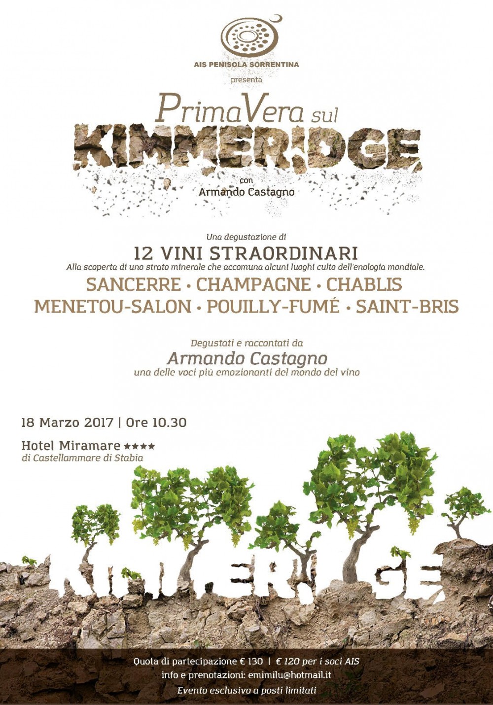 PrimaVera sul Kimmeridge con Armando Castagno
