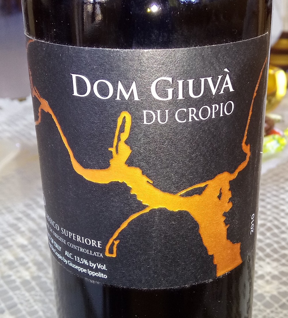 Dom Giuva' Ciro' Rosso Classico Superiore Riserva Doc 2013 Du Cropio