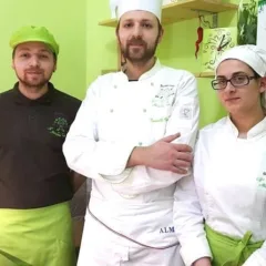 Il Giardino dei Golosi, Valerio Iannelli tra il fratello Marco e la compagna Flora Lambiase