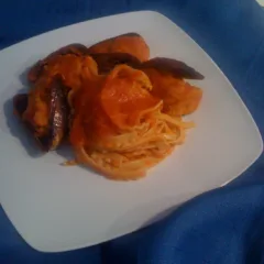 Mafaldine con sugo di cozze