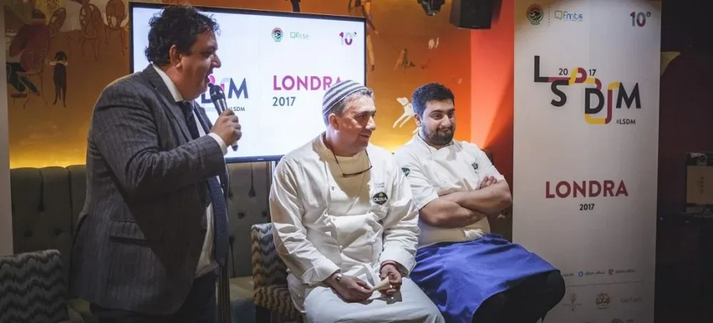 Pasquale e Gaetano Torrente presentano il loro piatto a LSDM London
